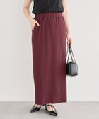 【グリーンパークス/Green Parks】の・ELENCARE DUE リブナロースカート Bordeaux|ID: prp329100004620494 ipo3291000000033144462