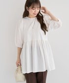 【グリーンパークス/Green Parks】の・ELENCARE DUE 2wayボリュームチュニック Off White|ID: prp329100004620497 ipo3291000000033348227