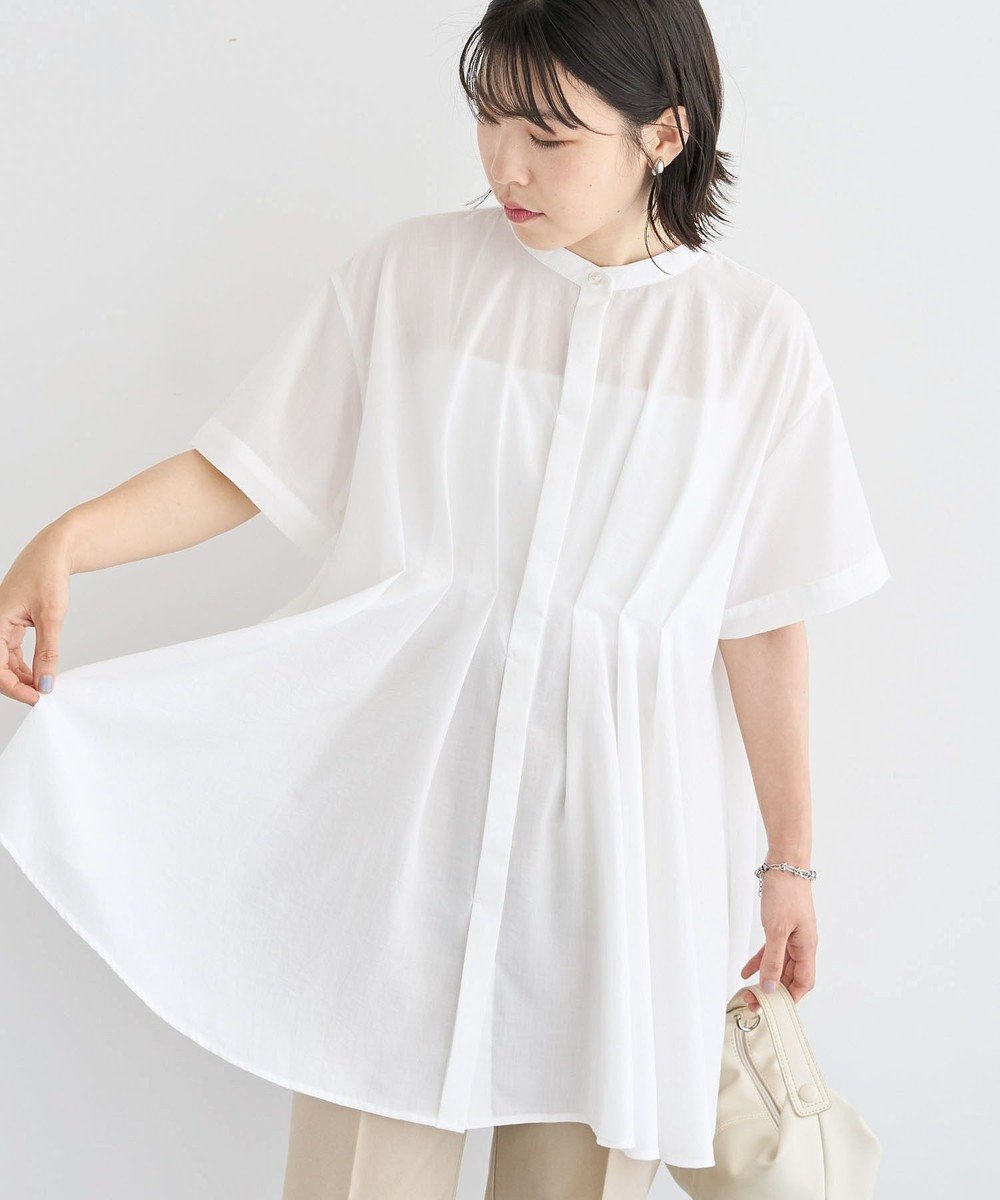 【グリーンパークス/Green Parks】のウエストタックシャツチュニック インテリア・キッズ・メンズ・レディースファッション・服の通販 founy(ファニー) ファッション Fashion レディースファッション Fashion for Women ワンピース Dresses チュニック Tunic Tops & Dresses チュニック Tunic, Long Top ボトム Bottoms, Lower Wear ポケット Pocket, Pocket Detail A/W・秋冬 Autumn/Winter Off White|ID: prp329100004620500 ipo3291000000033713233