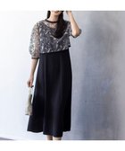 【エニィ スィス/any SiS】の【LilyCalin】ラインフラワーボレロ × ドレス 人気、トレンドファッション・服の通販 founy(ファニー) ファッション Fashion レディースファッション Fashion for Women アウター Coat / Outerwear Collection ボレロ・ショート丈ジャケット / ドレス羽織りに Boleros & Short Jackets ワンピース Dresses フォーマル・パーティードレス・結婚式用ドレス Elegant & Casual Dresses ウォッシャブル Machine Washable サテン Satin, Glossy Fabric ショルダー Shoulder, Shoulder Strap ジョーゼット Georgette, Semi-Sheer Fabric スリーブ Sleeve, Long Sleeve / Short Sleeve チュール Tulip, Tulip Motif デコルテ Décolleté, Neckline トレンド Trend, Trending Now ドレス Dress, One-Piece ボレロ Bolero, Short Cardigan モチーフ Motif, Design Theme A/W・秋冬 Autumn/Winter 新作・新入荷 New Arrivals / New In thumbnail ブラック|ID: prp329100004620509 ipo3291000000033371684