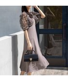 【エニィ スィス/any SiS】の【LilyCalin】ラインフラワーボレロ × ドレス 人気、トレンドファッション・服の通販 founy(ファニー) ファッション Fashion レディースファッション Fashion for Women アウター Coat / Outerwear Collection ボレロ・ショート丈ジャケット / ドレス羽織りに Boleros & Short Jackets ワンピース Dresses フォーマル・パーティードレス・結婚式用ドレス Elegant & Casual Dresses ウォッシャブル Machine Washable サテン Satin, Glossy Fabric ショルダー Shoulder, Shoulder Strap ジョーゼット Georgette, Semi-Sheer Fabric スリーブ Sleeve, Long Sleeve / Short Sleeve チュール Tulip, Tulip Motif デコルテ Décolleté, Neckline トレンド Trend, Trending Now ドレス Dress, One-Piece ボレロ Bolero, Short Cardigan モチーフ Motif, Design Theme A/W・秋冬 Autumn/Winter 新作・新入荷 New Arrivals / New In thumbnail ライトモカ|ID: prp329100004620509 ipo3291000000033371685