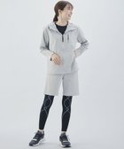 【シーダブリューエックス/CW-X】の【WOMEN】 CW-X ボトムス ひざ上丈 はっ水(本体) 布帛素材 UVカット率90%以上(本体) レディース DHY305 /ワコール 人気、トレンドファッション・服の通販 founy(ファニー) ファッション Fashion レディースファッション Fashion for Women パンツ Pants & Trousers 新作・新入荷 New Arrivals / New In プリント Print, Printed Pattern ポケット Pocket, Pocket Detail thumbnail グレー|ID: prp329100004620550 ipo3291000000033144957