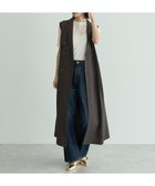 【イェッカ ヴェッカ/YECCA VECCA】の【接触冷感】UVカットトレンチジレワンピース 人気、トレンドファッション・服の通販 founy(ファニー) ファッション Fashion レディースファッション Fashion for Women アウター Coat / Outerwear Collection ノースリーブ Sleeveless, No-Sleeve ポケット Pocket, Pocket Detail 人気 Popular, Best Seller 夏 Summer 定番 Standard, Basic Item A/W・秋冬 Autumn/Winter thumbnail Brown|ID: prp329100004620559 ipo3291000000033354322