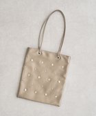 【グリーンパークス/Green Parks】のandmikka.スタッズ付A4トートバッグ 人気、トレンドファッション・服の通販 founy(ファニー) ファッション Fashion レディースファッション Fashion for Women バッグ Bags おすすめ Recommended / Our Picks スクエア Square, Square Shape スタイリッシュ Stylish, Fashionable スタッズ Studs, Metal Accents フェイクレザー Faux Leather, PU Leather フォルム Silhouette, Form エレガント 上品 Elegant ビジネス 仕事 通勤 Business / Work / Commuting thumbnail Brown|ID: prp329100004620573 ipo3291000000033145150