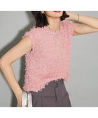 【グリーンパークス/Green Parks】の・swing by チュールヤーンプルオーバー 人気、トレンドファッション・服の通販 founy(ファニー) ファッション Fashion レディースファッション Fashion for Women トップス・カットソー Cut & Sew Tops ニット Knit Tops & Sweaters カジュアルプルオーバー・ニットトップス Pullovers & Knit Tops / Casual Pullovers おすすめ Recommended / Our Picks セーター Sweater, Knitwear ボトム Bottoms, Lower Wear ポケット Pocket, Pocket Detail 秋 Autumn A/W・秋冬 Autumn/Winter thumbnail Pink|ID: prp329100004620580 ipo3291000000033145245