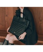 【メゾンドフルール/Maison de FLEUR】のリボンキルティングキャリーオントート 人気、トレンドファッション・服の通販 founy(ファニー) ファッション Fashion レディースファッション Fashion for Women バッグ Bags おすすめ Recommended / Our Picks スーツケース キャリーケース Suitcase / Carry Case キルティング Quilted, Quilting シンプル Simple, Minimal チャーム Charm, Pendant ポケット Pocket, Pocket Detail リボン Ribbon, Bow thumbnail Black|ID: prp329100004620582 ipo3291000000033145291