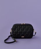 【メゾンドフルール/Maison de FLEUR】のリボンキルティングスクエアポシェット Black|ID: prp329100004620583 ipo3291000000033145312