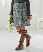 【組曲 / KIDS/KUMIKYOKU】の【110-140㎝】モノトーンフラワーコーデュロイ キュロット ブルー系5|ID: prp329100004621412 ipo3291000000033639998