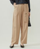 【自由区/JIYU-KU】の【洗える】セルロースコットンチノコクーンシルエット パンツ ベージュ|ID: prp329100004621570 ipo3291000000033160232