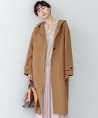【23区/NIJYUSANKU】の【~8/17まで受注生産/受注限定カラー】MANTECOPureリバー フード ロングコート キャメル系|ID:prp329100004621636