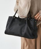 【ラシット/russet】のナイロン三層2WAYミニトートバッグ(CE-1580) Black|ID: prp329100004621640 ipo3291000000036030103