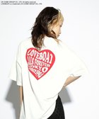 【グリーンパークス/Green Parks】のLOVEBOAT ハートロゴptビッグTEE 人気、トレンドファッション・服の通販 founy(ファニー) ファッション Fashion レディースファッション Fashion for Women トップス・カットソー Cut & Sew Tops シャツ・ブラウス・オフィスカジュアル Elegant Blouses & Button-Ups ロングTシャツ・Tシャツ Longline T-Shirts & Tees カットソー・ベーシックTシャツ Cut-and-Sewn Tops / Stretch Tees & Basics カットソー Cut and Sewn Top グラフィック Graphic, Graphic Design ビッグ Big, Oversized ポケット Pocket, Pocket Detail モチーフ Motif, Design Theme A/W・秋冬 Autumn/Winter thumbnail White|ID: prp329100004621652 ipo3291000000033629848