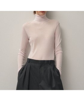 【エイトン/ATON】のTENCEL SILK CIRCULER RIB タートルネックセーター 人気、トレンドファッション・服の通販 founy(ファニー) ファッション Fashion レディースファッション Fashion for Women トップス・カットソー Cut & Sew Tops ニット Knit Tops & Sweaters タートルネック・ハイネックトップス Turtlenecks & High-Neck Tops インナー Innerwear カットソー Cut and Sewn Top シルク Silk, 100% Silk セーター Sweater, Knitwear タートルネック Turtleneck, High Neck ベーシック Basic, Essential ボトム Bottoms, Lower Wear A/W・秋冬 Autumn/Winter |ID:prp329100004621674