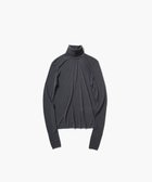 【エイトン/ATON】のTENCEL SILK CIRCULER RIB タートルネックセーター 人気、トレンドファッション・服の通販 founy(ファニー) ファッション Fashion レディースファッション Fashion for Women トップス・カットソー Cut & Sew Tops ニット Knit Tops & Sweaters タートルネック・ハイネックトップス Turtlenecks & High-Neck Tops インナー Innerwear カットソー Cut and Sewn Top シルク Silk, 100% Silk セーター Sweater, Knitwear タートルネック Turtleneck, High Neck ベーシック Basic, Essential ボトム Bottoms, Lower Wear A/W・秋冬 Autumn/Winter thumbnail CHAROCAL GRAY|ID: prp329100004621674 ipo3291000000033161057
