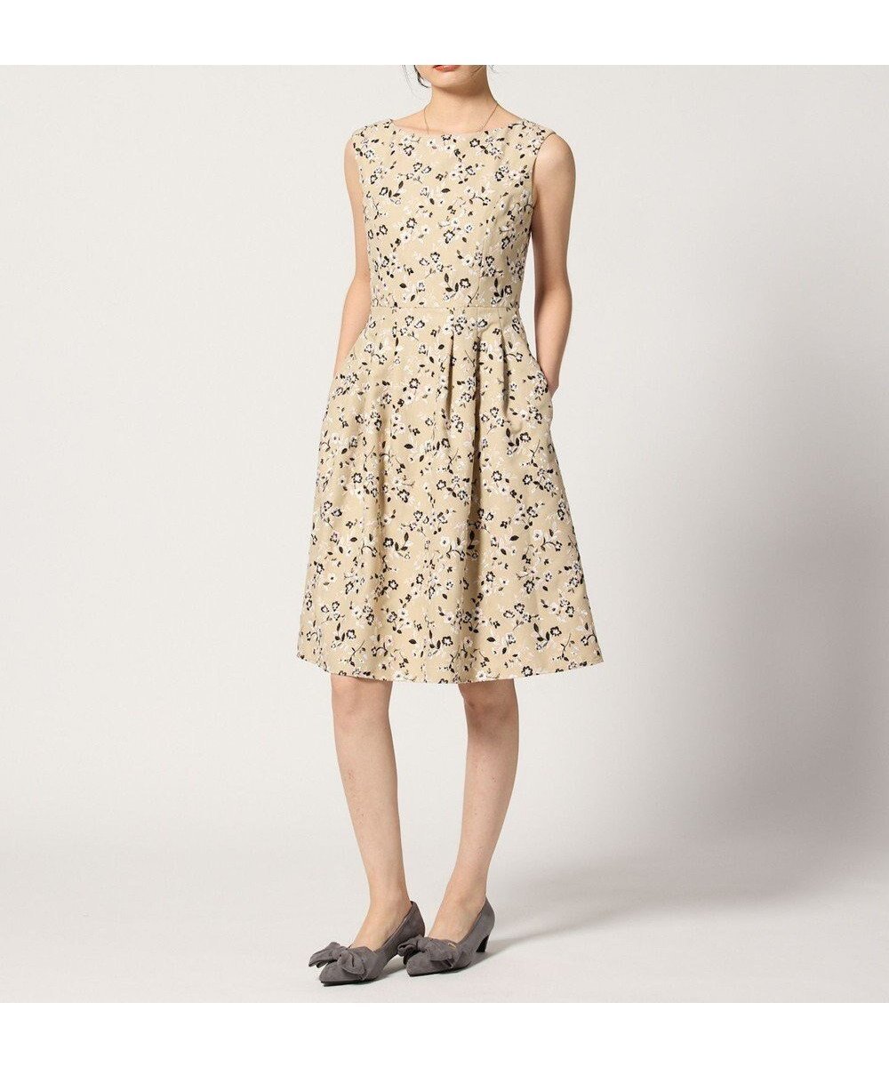 【トッカ/TOCCA】の【洗える・消臭】LADY S EARDROP ドレス インテリア・キッズ・メンズ・レディースファッション・服の通販 founy(ファニー) 　ファッション　Fashion　レディースファッション　Fashion for Women　ワンピース　Dresses　フォーマル・パーティードレス・結婚式用ドレス　Elegant & Casual Dresses　ドレス　Dress, One-Piece　再入荷　Restock / Back in Stock　夏　Summer　S/S・春夏　SS, Spring/Summer, Warm Season　洗える　Machine Washable　A/W・秋冬　Autumn/Winter　ブラウン系7|ID: prp329100004621693 ipo3291000000033161191