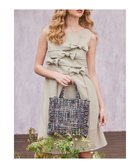 【トッカ/TOCCA】の【洗える・消臭・吸水速乾・接触冷感・UVケア】RIBBON KNOT DRESS ドレス ベージュ系|ID:prp329100004621697
