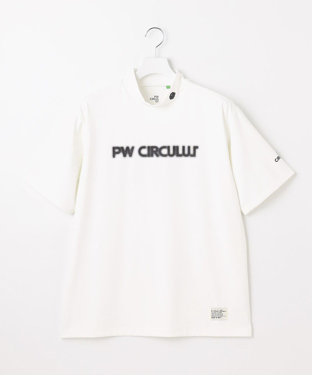 【ピーダブリュサーキュラス/PW CIRCULUS / MEN】の【吸水速乾 / UV遮蔽率99.5% UVカット / ストレッチ】【MEN】アニマルグラフィックモックT ゴルフ インテリア・キッズ・メンズ・レディースファッション・服の通販 founy(ファニー) 　ファッション　Fashion　メンズファッション　Fashion for Men　トップス・カットソー　Cut & Sew Tops　メンズシャツ　Shirts　イラスト　Illustration　インナー　Innerwear　春　Spring　秋　Autumn　カットソー　Cut and Sewn Top　グラデーション　Gradient, Ombre　グラフィック　Graphic, Graphic Design　吸水　Absorbent, Quick-Dry　ストレッチ　Stretch, Stretchy Fabric　人気　Popular, Best Seller　猫　Cat, Kitty　プリント　Print, Printed Pattern　ベーシック　Basic, Essential　A/W・秋冬　Autumn/Winter　夏　Summer　ゴルフ　Golf　2025年　2025　2025-2026秋冬・A/W　Autumn/Winter 2025–26 AW25–26　ホワイト系1|ID: prp329100004622228 ipo3291000000033170651