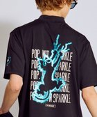 【ピーダブリュサーキュラス/PW CIRCULUS / MEN】の【吸水速乾 / UV遮蔽率99.5% UVカット / ストレッチ】【MEN】アニマルグラフィックモックT ゴルフ ブラック系|ID: prp329100004622228 ipo3291000000035788864