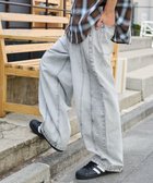 【ウィゴー/WEGO / MEN】の【SMLサイズ展開】イージー3Dバレルレッグデニムパンツ 人気、トレンドファッション・服の通販 founy(ファニー) ファッション Fashion メンズファッション Fashion for Men ボトムス Bottoms デニムパンツ・ジーンズ Denim Pants 春 Spring クッション Cushion, Throw Pillow グラフィック Graphic, Graphic Design スマホ Smartphone, Mobile Device チェック Check, Plaid, Tartan デニム Denim, Jeans Material トレンド Trend, Trending Now ドローコード Drawcord, Drawstring Cord 定番 Standard, Basic Item ポケット Pocket, Pocket Detail ワッフル Waffle, Waffle Knit S/S・春夏 SS, Spring/Summer, Warm Season プチプライス・低価格 Affordable / Budget Price おすすめ Recommended / Our Picks 夏 Summer 2025年 2025 2025春夏・S/S Spring/Summer 2025 SS25 thumbnail グレー|ID: prp329100004622236 ipo3291000000033247015