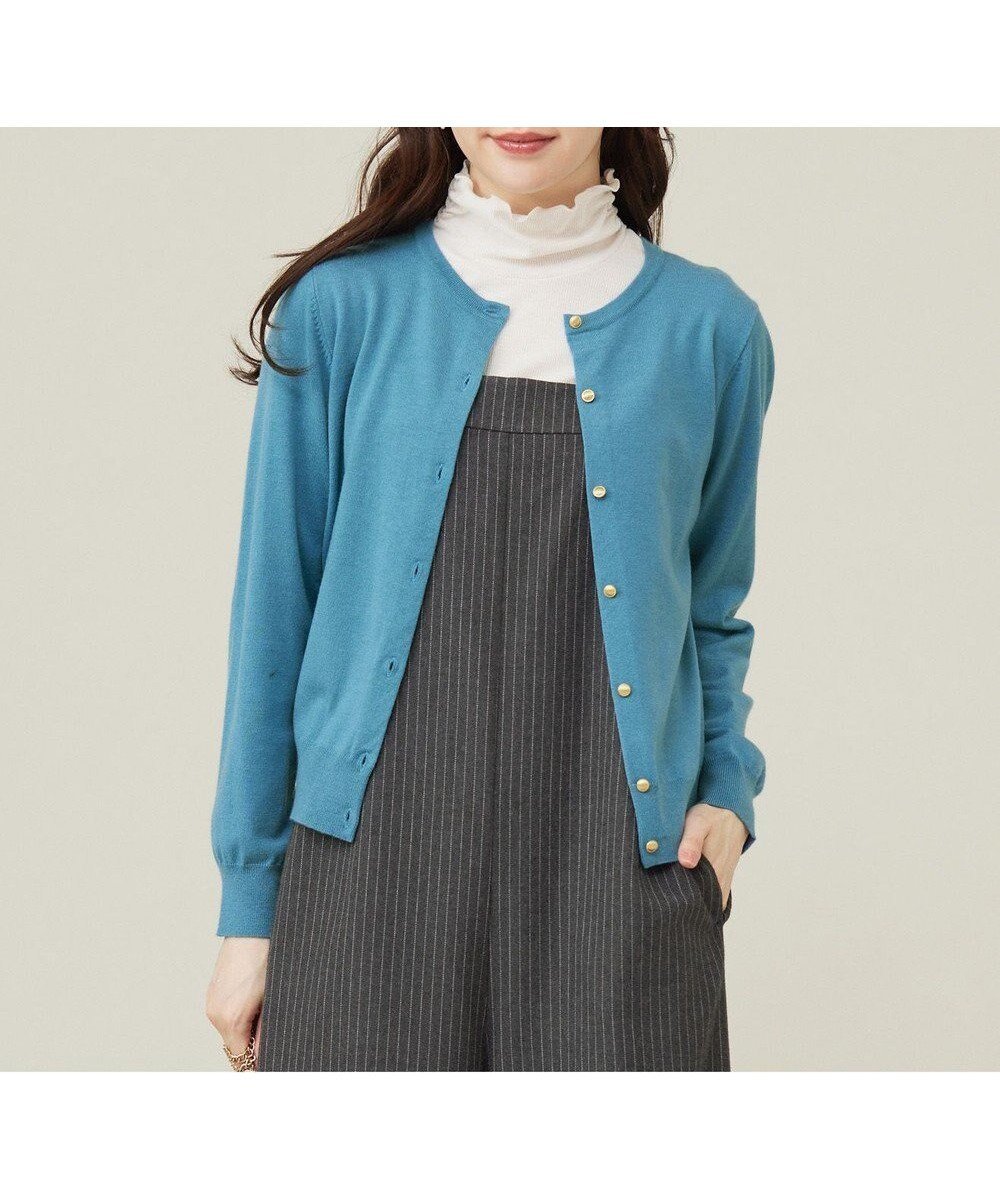 【エニィ スィス/any SiS】の【ウールブレンドシリーズ】ベーシック カーディガン 人気、トレンドファッション・服の通販 founy(ファニー) ファッション Fashion レディースファッション Fashion for Women トップス・カットソー Cut & Sew Tops カーディガン・羽織り Layered Style Cardigans おすすめ Recommended / Our Picks アンサンブル Ensemble Set カーディガン Cardigan, Knitwear ストレッチ Stretch, Stretchy Fabric フロント Front, Front Design ベーシック Basic, Essential リブニット Rib Knit, Ribbed Knit 切替 Switching, Contrast Panel A/W・秋冬 Autumn/Winter 羽織 Haori, Light Jacket other-1|ID: prp329100004622246 ipo3291000000034616670