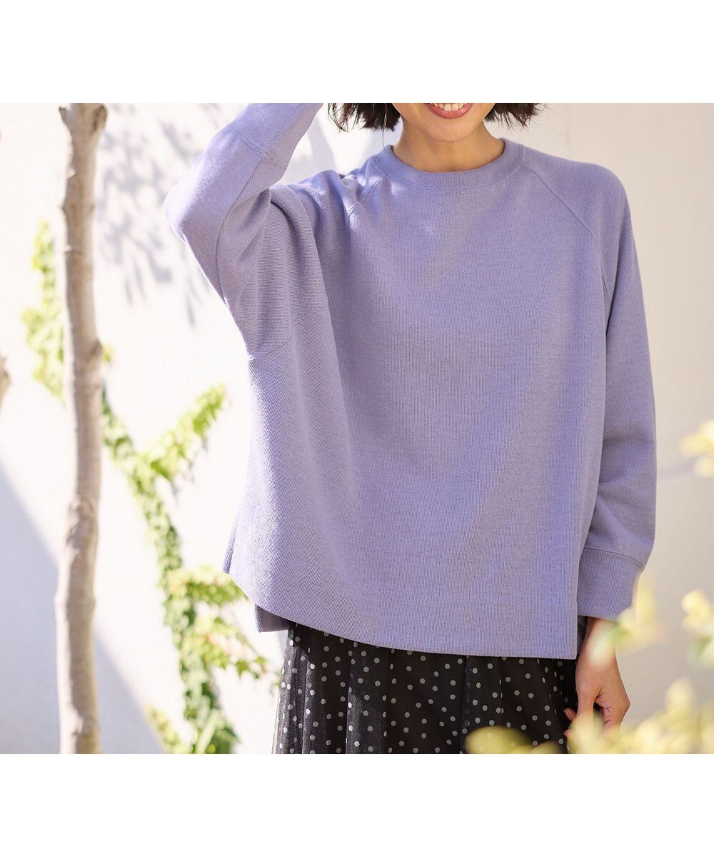 【エニィファム/any FAM】の【洗濯機可】クルーネックポンチョ 人気、トレンドファッション・服の通販 founy(ファニー) 　ファッション　Fashion　レディースファッション　Fashion for Women　アウター　Coat / Outerwear Collection　ポンチョ・ケープコート　Ponchos & Capes　トップス・カットソー　Cut & Sew Tops　シャツ・ブラウス・オフィスカジュアル　Elegant Blouses & Button-Ups　ロングTシャツ・Tシャツ　Longline T-Shirts & Tees　カットソー・ベーシックTシャツ　Cut-and-Sewn Tops / Stretch Tees & Basics　カットソー　Cut and Sewn Top　スリット　Slit, Slit Detail　バランス　Balance, Style Balance　ワイド　Wide, Wide Fit　再入荷　Restock / Back in Stock　A/W・秋冬　Autumn/Winter　 other-1|ID: prp329100004622276 ipo3291000000033172092