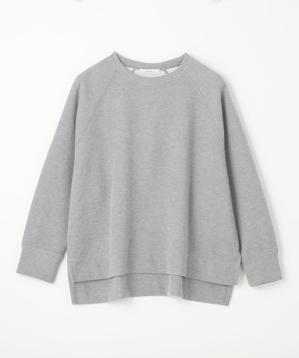 【エニィファム/any FAM】の【洗濯機可】クルーネックポンチョ インテリア・キッズ・メンズ・レディースファッション・服の通販 founy(ファニー) 　ファッション　Fashion　レディースファッション　Fashion for Women　アウター　Coat / Outerwear Collection　ポンチョ・ケープコート　Ponchos & Capes　トップス・カットソー　Cut & Sew Tops　シャツ・ブラウス・オフィスカジュアル　Elegant Blouses & Button-Ups　ロングTシャツ・Tシャツ　Longline T-Shirts & Tees　カットソー・ベーシックTシャツ　Cut-and-Sewn Tops / Stretch Tees & Basics　カットソー　Cut and Sewn Top　スリット　Slit, Slit Detail　バランス　Balance, Style Balance　ワイド　Wide, Wide Fit　再入荷　Restock / Back in Stock　A/W・秋冬　Autumn/Winter　グレー|ID: prp329100004622276 ipo3291000000033172095