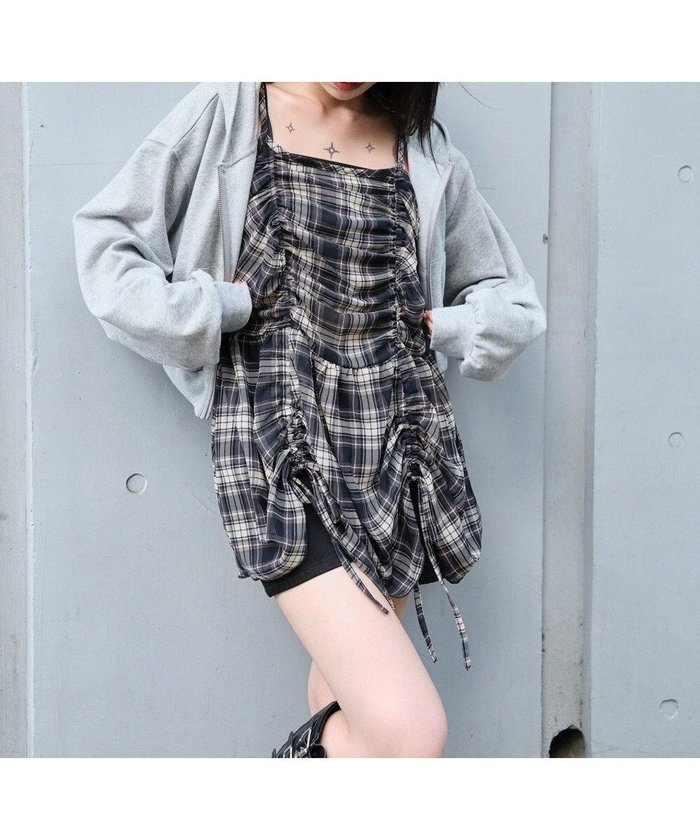 【ウィゴー/WEGO】のドロストデザインキャミワンピース インテリア・キッズ・メンズ・レディースファッション・服の通販 founy(ファニー) https://founy.com/ ファッション Fashion レディースファッション Fashion for Women ワンピース Dresses キャミソールワンピース Camisole Dresses インナー Innerwear 秋 Autumn ガーリー Girly, Feminine Style キャミ Camisole, Cami Top キャミワンピース Cami Dress, Slip Dress スマホ Smartphone, Mobile Device デニム Denim, Jeans Material トレンド Trend, Trending Now 長袖 Long Sleeve, Full Sleeve レース Lace, Lace Fabric ロング Long, Long-Length 冬 Winter / This Winter A/W・秋冬 Autumn/Winter 再入荷 Restock / Back in Stock 夏 Summer |ID: prp329100004622323 ipo3291000000033353098