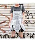 【ウィゴー/WEGO】のドロストデザインキャミワンピース ホワイト|ID: prp329100004622323 ipo3291000000033353105