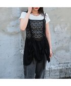 【ウィゴー/WEGO】のドロストデザインキャミワンピース ブラック|ID: prp329100004622323 ipo3291000000033353108