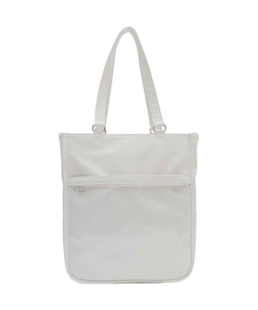 【ウィゴー/WEGO】の【痛バ&推し活グッズ】うちわビッグ痛トート インテリア・キッズ・メンズ・レディースファッション・服の通販 founy(ファニー) 　ファッション　Fashion　レディースファッション　Fashion for Women　バッグ　Bags　スマホ　Smartphone, Mobile Device　チャーム　Charm, Pendant　ビッグ　Big, Oversized　ポケット　Pocket, Pocket Detail　再入荷　Restock / Back in Stock　ホワイト|ID: prp329100004622336 ipo3291000000033173331