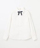 【組曲 / KIDS/KUMIKYOKU】の【150-170㎝】リボン付き ブラウス 人気、トレンドファッション・服の通販 founy(ファニー) ファッション Fashion キッズファッション Fashion for Kids トップス・カットソー Cut & Sew Tops ジャケット Jacket, Outerwear フォーマル Formal, Dressy ブローチ Brooch, Pin Brooch リボン Ribbon, Bow エレガント 上品 Elegant 卒業式 Graduation Ceremony 洗える Machine Washable A/W・秋冬 Autumn/Winter thumbnail オフホワイト系|ID: prp329100004622706 ipo3291000000036111576