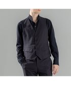 【ジョゼフ オム/JOSEPH HOMME / MEN】の新柄【洗える/ストレッチ/シワになりにくい/セットアップ対応可】クールドッツストレッチ ジレ ネイビー系|ID: prp329100004622717 ipo3291000000033182211