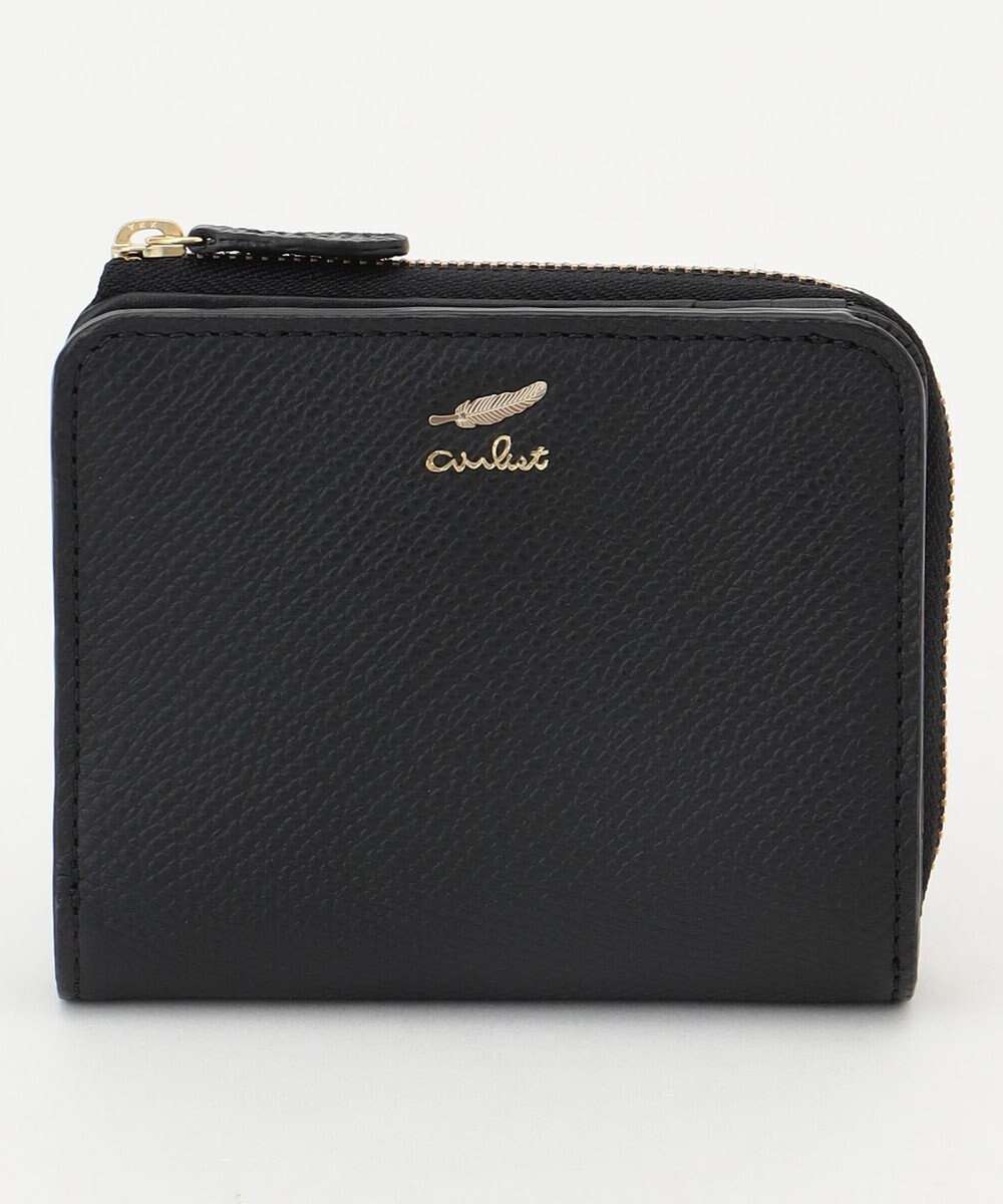 【エアリスト/airlist】のLファスナー二つ折り財布 Mokka モッカ インテリア・キッズ・メンズ・レディースファッション・服の通販 founy(ファニー) ファッション Fashion レディースファッション Fashion for Women ミニ財布・二つ折り財布 Wallets & Card Cases コイン Coin, Coin Design シンプル Simple, Minimal ブローチ Brooch, Pin Brooch ポケット Pocket, Pocket Detail 財布 Wallet, Purse ブラック|ID: prp329100004622735 ipo3291000000033683520