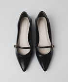 【ボントレ/BONTRE】の【PRECIEUX JOUET/プレシュウジュエ】ポインテッドフラットメリージェーン 人気、トレンドファッション・服の通販 founy(ファニー) ファッション Fashion レディースファッション Fashion for Women おすすめ Recommended / Our Picks エレガント 上品 Elegant シューズ Shoes, Footwear ストラップシューズ Strap Shoes, Mary Janes フラット Flat, Flat Shoes 再入荷 Restock / Back in Stock 夏 Summer S/S・春夏 SS, Spring/Summer, Warm Season A/W・秋冬 Autumn/Winter thumbnail ブラック|ID: prp329100004622834 ipo3291000000033185244