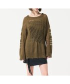 【グレース コンチネンタル/GRACE CONTINENTAL】のグランジニットトップ 人気、トレンドファッション・服の通販 founy(ファニー) ファッション Fashion レディースファッション Fashion for Women トップス・カットソー Cut & Sew Tops ニット Knit Tops & Sweaters おすすめ Recommended / Our Picks インナー Innerwear キャミソール Camisole, Spaghetti Strap Top クラッシュ Distressed, Crashed Style ショート Short, Short Length セーター Sweater, Knitwear デニム Denim, Jeans Material ミドル Middle Length, Mid Height メッシュ Mesh, Net Fabric リラックス Relax, Relaxed Fit ルーズ Loose, Oversized ロング Long, Long-Length 今季 This Season, Current Season 夏 Summer S/S・春夏 SS, Spring/Summer, Warm Season A/W・秋冬 Autumn/Winter 透かし Cut-Out, Lacework thumbnail カーキ|ID: prp329100004622913 ipo3291000000033555043