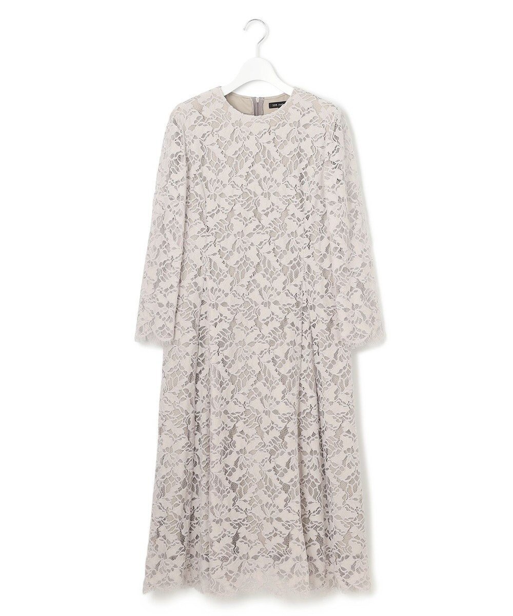 【23区/NIJYUSANKU】の【APPLAUDIR】モールラインフラワーレース ドレス 人気、トレンドファッション・服の通販 founy(ファニー) 　ファッション　Fashion　レディースファッション　Fashion for Women　ワンピース　Dresses　フォーマル・パーティードレス・結婚式用ドレス　Elegant & Casual Dresses　エレガント 上品　Elegant　スカラップ　Scallop, Scalloped Edge　ドレス　Dress, One-Piece　パーティ　Party, Party Style　モチーフ　Motif, Design Theme　レース　Lace, Lace Fabric　ロマンティック　Romantic, Feminine Style　A/W・秋冬　Autumn/Winter　新作・新入荷　New Arrivals / New In　結婚式　Wedding　2025年　2025　2025-2026秋冬・A/W　Autumn/Winter 2025–26 AW25–26　 other-1|ID: prp329100004622930 ipo3291000000033187003