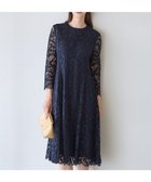 【23区/NIJYUSANKU】の【APPLAUDIR】モールラインフラワーレース ドレス 人気、トレンドファッション・服の通販 founy(ファニー) ファッション Fashion レディースファッション Fashion for Women ワンピース Dresses フォーマル・パーティードレス・結婚式用ドレス Elegant & Casual Dresses エレガント 上品 Elegant スカラップ Scallop, Scalloped Edge ドレス Dress, One-Piece パーティ Party, Party Style モチーフ Motif, Design Theme レース Lace, Lace Fabric ロマンティック Romantic, Feminine Style A/W・秋冬 Autumn/Winter 結婚式 Wedding 2025年 2025 2025-2026秋冬・A/W Autumn/Winter 2025–26 AW25–26 thumbnail ネイビー系|ID: prp329100004622930 ipo3291000000033921420