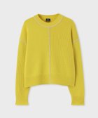 【ポール スミス/Paul Smith】のパイピング クルーネック ニット 人気、トレンドファッション・服の通販 founy(ファニー) ファッション Fashion レディースファッション Fashion for Women トップス・カットソー Cut & Sew Tops ニット Knit Tops & Sweaters カットソー Cut and Sewn Top ショルダー Shoulder, Shoulder Strap シンプル Simple, Minimal セーター Sweater, Knitwear ドロップ Drop Shoulder, Dropped Style パイピング Piping, Trim Design モダン Modern, Contemporary 夏 Summer S/S・春夏 SS, Spring/Summer, Warm Season A/W・秋冬 Autumn/Winter thumbnail ライトイエロー|ID: prp329100004623508 ipo3291000000033541874