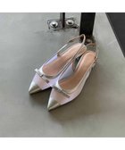 【モード エ ジャコモ/MODE ET JACOMO】のMODE ET JACOMO リボンモチーフチュールバックベルト シルバー|ID: prp329100004623510 ipo3291000000033194297