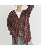 【アースミュージックアンドエコロジー/earth music&ecology】のフーディーチェックシャツ 人気、トレンドファッション・服の通販 founy(ファニー) ファッション Fashion レディースファッション Fashion for Women トップス・カットソー Cut & Sew Tops シャツ・ブラウス・オフィスカジュアル Elegant Blouses & Button-Ups おすすめ Recommended / Our Picks チェック Check, Plaid, Tartan ポケット Pocket, Pocket Detail ロング Long, Long-Length 秋 Autumn A/W・秋冬 Autumn/Winter thumbnail Bordeaux|ID: prp329100004623616 ipo3291000000033716417