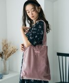 【アースミュージックアンドエコロジー/earth music&ecology】の【WEB限定】ベロアトートバッグ 人気、トレンドファッション・服の通販 founy(ファニー) ファッション Fashion レディースファッション Fashion for Women トップス・カットソー Cut & Sew Tops ベロアトップス Velour Tops / Velvet-Look Items バッグ Bags おすすめ Recommended / Our Picks スクエア Square, Square Shape フェミニン Feminine, Girly フォルム Silhouette, Form フラット Flat, Flat Shoes ベロア Velour, Soft Velvet リボン Ribbon, Bow エレガント 上品 Elegant thumbnail Pink|ID: prp329100004623635 ipo3291000000033197179