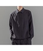 【ジョゼフ オム/JOSEPH HOMME / MEN】の新柄【吸湿速乾性/接触冷感/UVカット/洗える】テクノボイルストレッチ ジップアップブルゾン グレー系|ID: prp329100004624159 ipo3291000000033203710