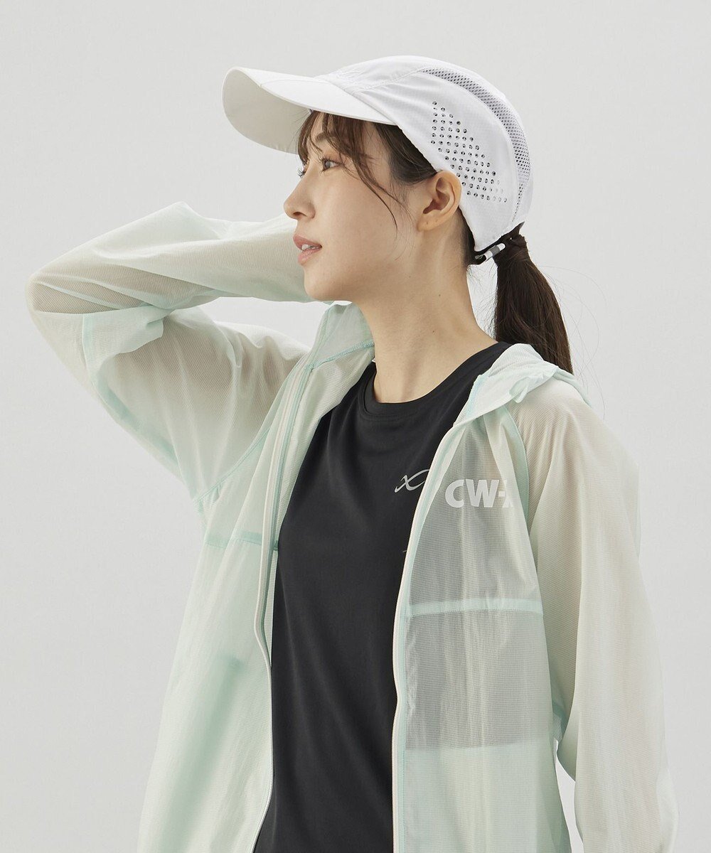 【シーダブリューエックス/CW-X】の【UNISEX】 CW-X キャップ メッシュパーツつき(つば内側) メッシュ切替あり(頭頂部) ユニセックス HYR430 /ワコール インテリア・キッズ・メンズ・レディースファッション・服の通販 founy(ファニー) 　ファッション　Fashion　レディースファッション　Fashion for Women　ユニセックス　Unisex, Genderless　キャップ　Cap, Baseball Cap　メッシュ　Mesh, Net Fabric　切替　Switching, Contrast Panel　ホワイト|ID: prp329100004624748 ipo3291000000033217028
