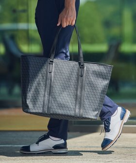 【ゼロハリバートン/ZERO HALLIBURTON】のモノグラム ロッカートートバッグ 82532 ゴルフバッグ 人気、トレンドファッション・服の通販 founy(ファニー) ファッション Fashion レディースファッション Fashion for Women バッグ Bags おすすめ Recommended / Our Picks コンビ Combo, Combination Style ゴルフ Golf シンプル Simple, Minimal ビジネス 仕事 通勤 Business / Work / Commuting プリント Print, Printed Pattern ポケット Pocket, Pocket Detail 再入荷 Restock / Back in Stock |ID:prp329100004624764