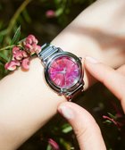 【シチズン/CITIZEN】の【3ポイントのダイヤが輝く2WAYモデル】電池交換不要の替えバンド付き腕時計 CITIZEN L 光発電エコ・ドライブ レッド|ID: prp329100004624777 ipo3291000000033683489