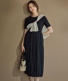 【23区/NIJYUSANKU】の【SLOW/一部店舗限定】コットンローンウェーブ バルーン ワンピース ブラック系|ID: prp329100004624787 ipo3291000000033217813
