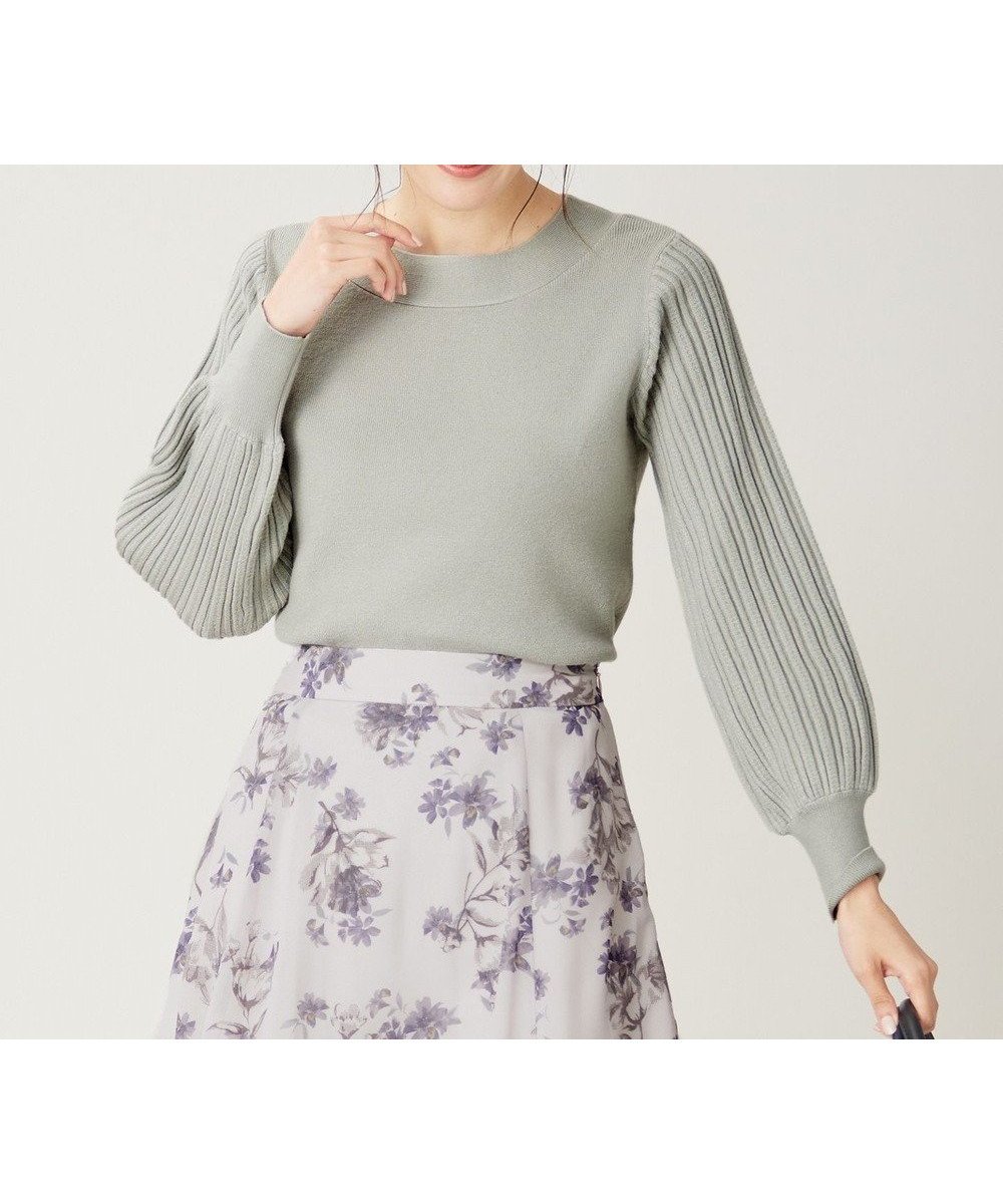 【エニィ スィス/any SiS】の【洗える】冬のシャルマン パフスリーブ ニット 人気、トレンドファッション・服の通販 founy(ファニー) ファッション Fashion レディースファッション Fashion for Women トップス・カットソー Cut & Sew Tops ニット Knit Tops & Sweaters コンパクト Compact, Small Size スリーブ Sleeve, Long Sleeve / Short Sleeve セーター Sweater, Knitwear エレガント 上品 Elegant 冬 Winter / This Winter 洗える Machine Washable 畦 Ribbed Knit A/W・秋冬 Autumn/Winter other-1|ID: prp329100004624802 ipo3291000000034425112