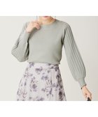 【エニィ スィス/any SiS】の【洗える】冬のシャルマン パフスリーブ ニット ミント|ID: prp329100004624802 ipo3291000000034425113