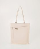 【トプカピ/TOPKAPI】の【TREASURE TOPKAPI】ベルトデザイン レザー フラット トートバッグ A4対応 ホワイト|ID: prp329100004624808 ipo3291000000033513531