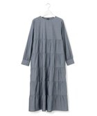 【ジェイプレスヨークストリート/J.PRESS YORK STREET】の【WOMEN】ティアード ワンピース ネイビー系|ID: prp329100004624811 ipo3291000000033218422